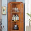 Armoire de rangement 4 niveaux à 4 niveaux avec 8 portes et 8 tablettes réglables pour le salon-475905448