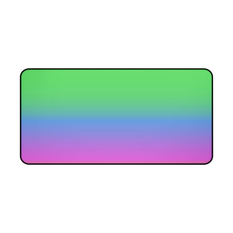 Polyester Desk Pad, 14.4x12.1