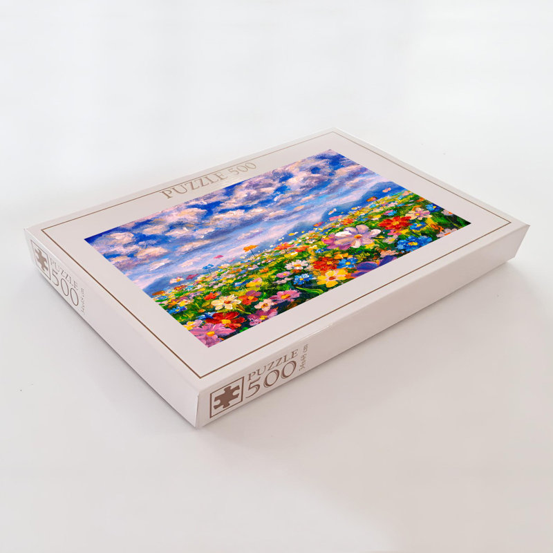 500-Piece Puzzle, 100% Cardboard, 18.9 x 13.4 inches | Box Size: 13.2 x 9.1 x 2.0 inches | Perfect for Family Fun & Relaxation, High-Quality, Durable Pieces for Easy Assembly, Ideal Gift for Puzzle Lovers