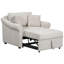 Fauteuil convertible en chenille Eloria-116844537