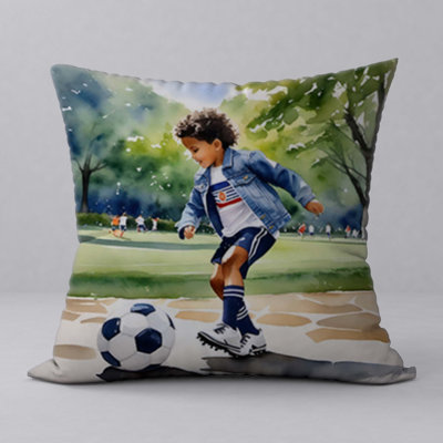 Abstract Reversible Throw Pillow