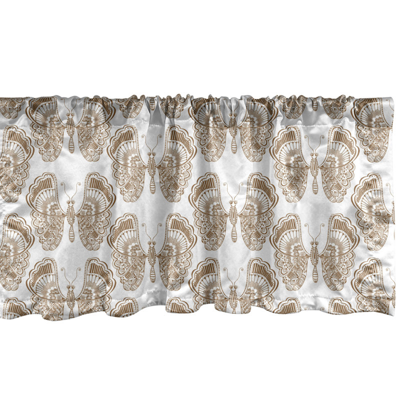 Ensemble de 2 cantonnières Ambesonne Wave Summer 54 "X12"