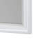 Miroir de commode Hudy, cadre en bois de bouleau 34 x 38, blanc campagne-126034611
