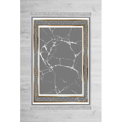 Luxueux tapis antidérapant 100% velours, 31,5 po x 47,2 po | Antibactérien, hauteur totale de 13,5 mm, lavable à la machine | Idéal pour le salon, la chambre à coucher et la décoration intérieure, conception douce et durable