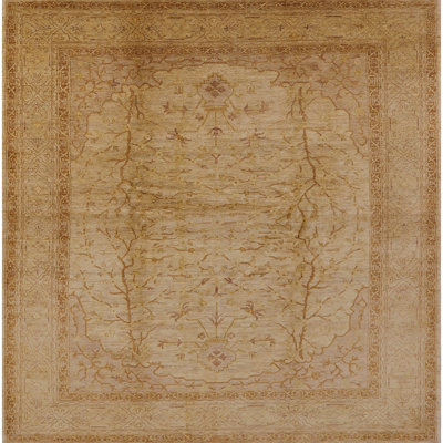 Tapis oriental brun clair