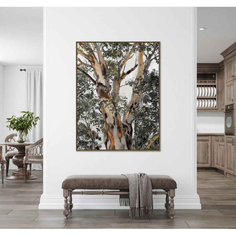 Sitting Under The Trees Canvas Wall Art