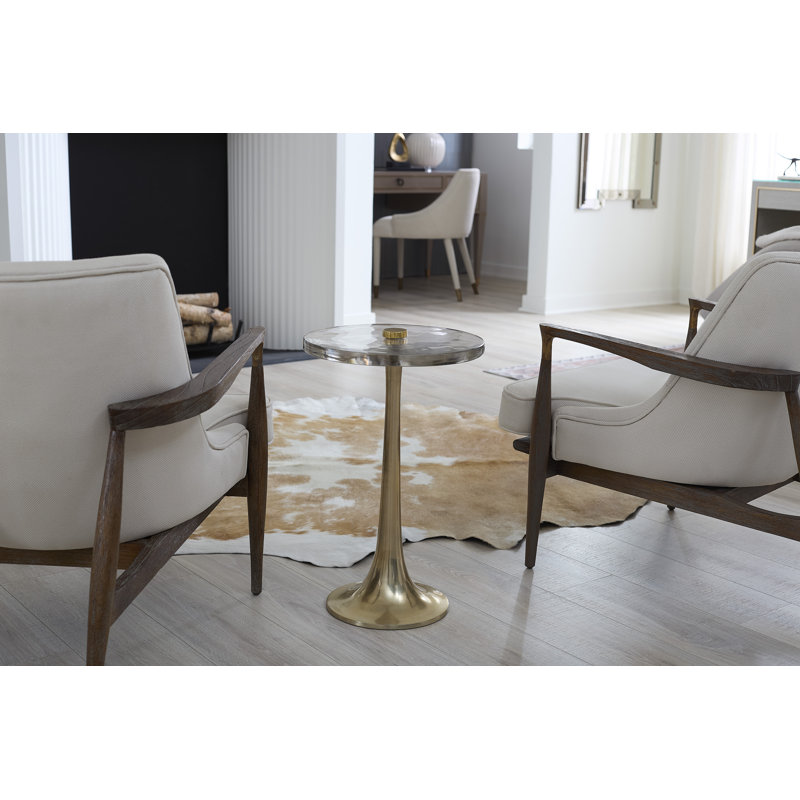 Antonia Glass End Table