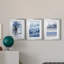 Soft Solace Indigo - Ensemble de 3 reproductions de cadres photo-114015780-114015783
