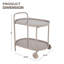 Aluminium Bar Cart