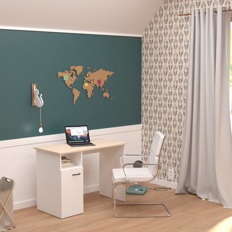 Brooklyn-Lee Writing Desk, Oak White