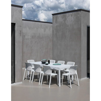 Rio 8 - Person Patio Dining Set with Extendable Rectangular Table