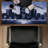 Dark blue cityscape - 15.75"x31.50" Desk mat