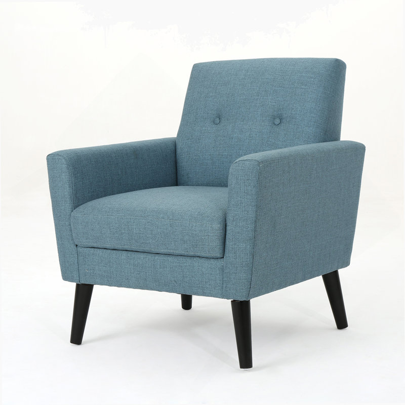 Fauteuil club, Bleu