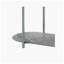 Table de canapé en chrome lustré et chrome l 47 po x P 16 po x H 30 po Yukino