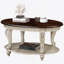 Table basse ovale en bois 42 pouces-784089858-784089859
