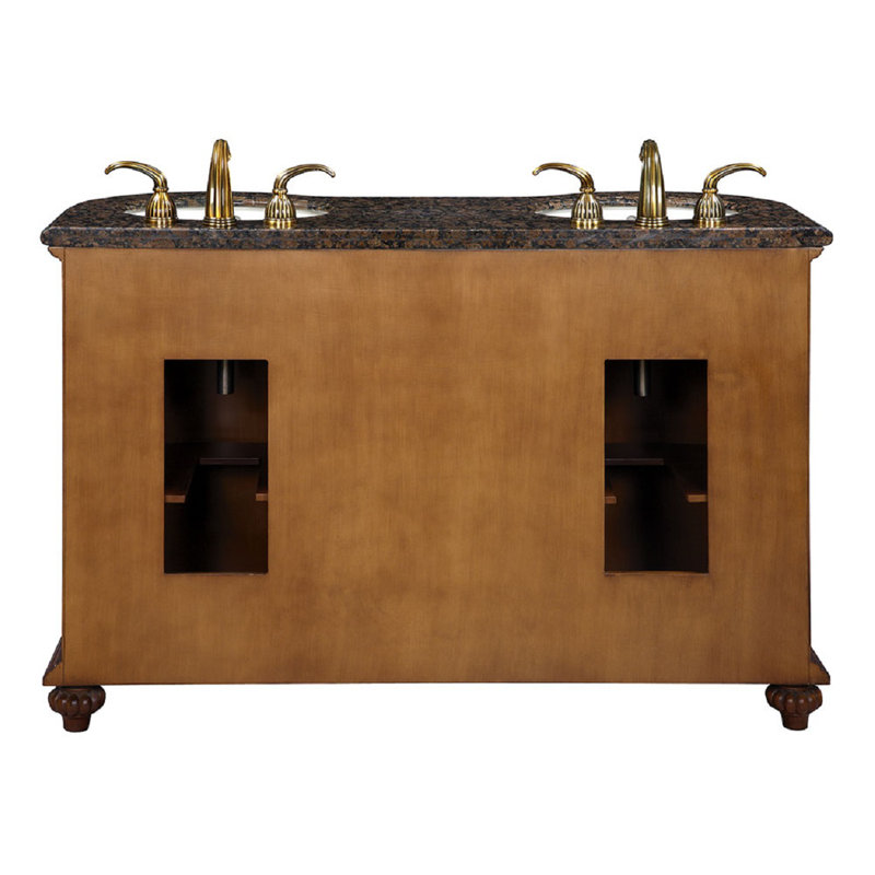 Ensemble de meuble-lavabo double 54 po Truet