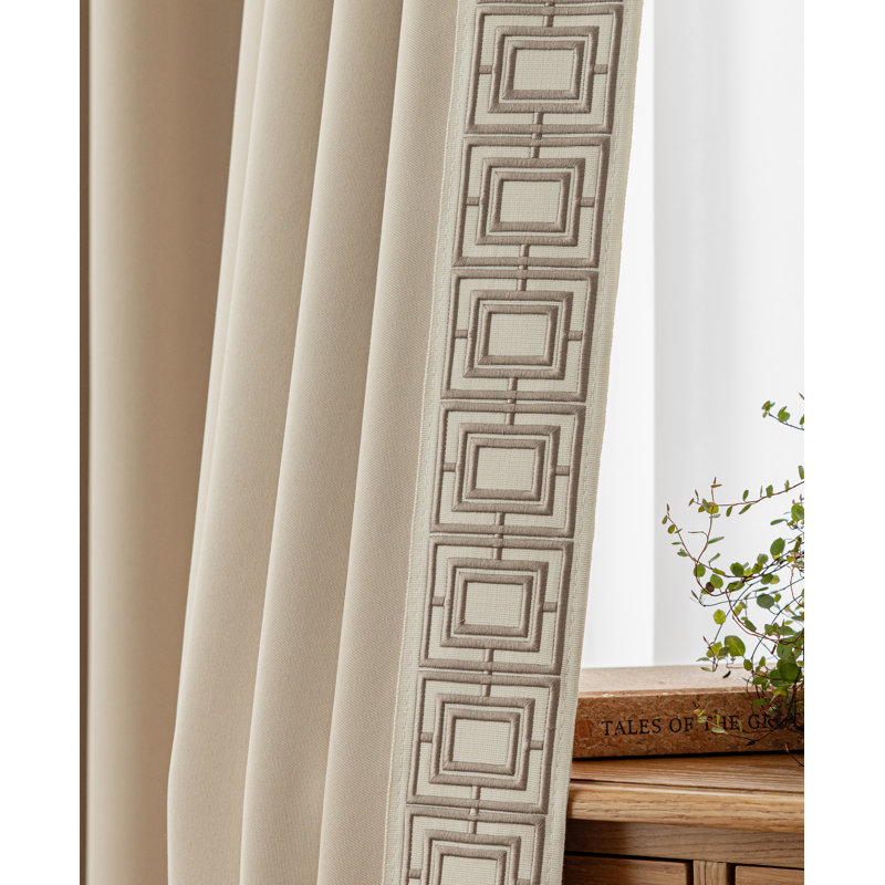 Paire de rideaux occultant Lena, L 50 po x L 84 po
