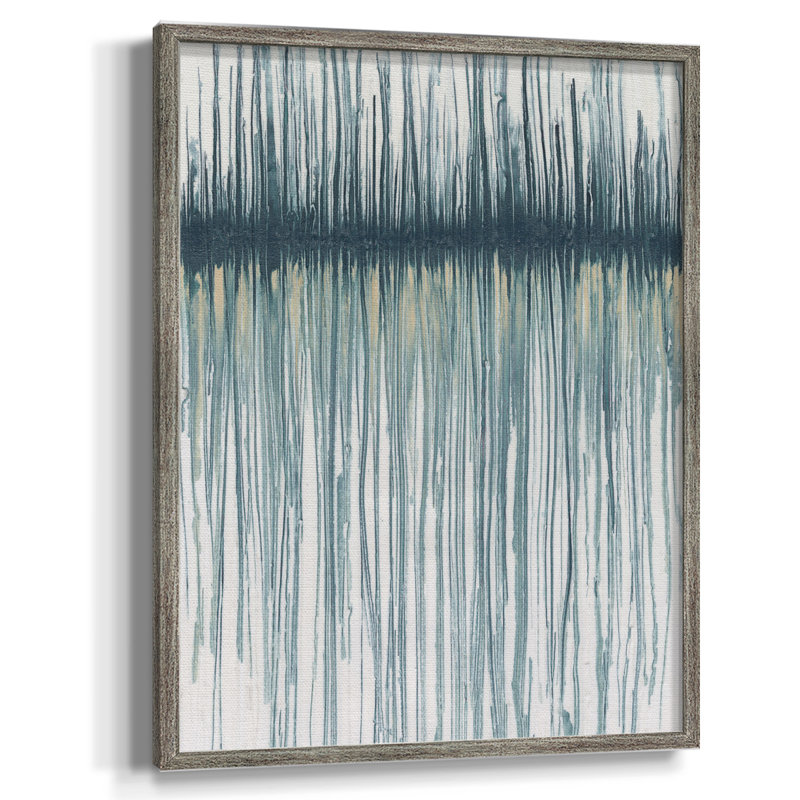 Toile embelli I, reproduction encadrée - bois massif, H 11 po x l 9 po