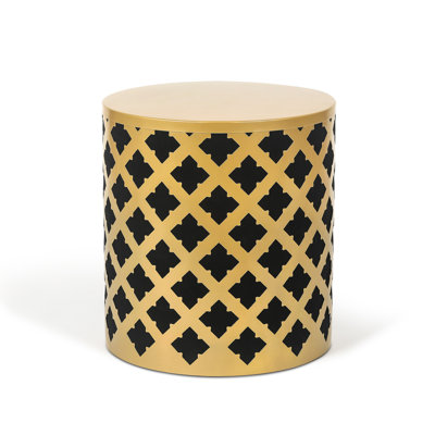 Iron Top End Table Set