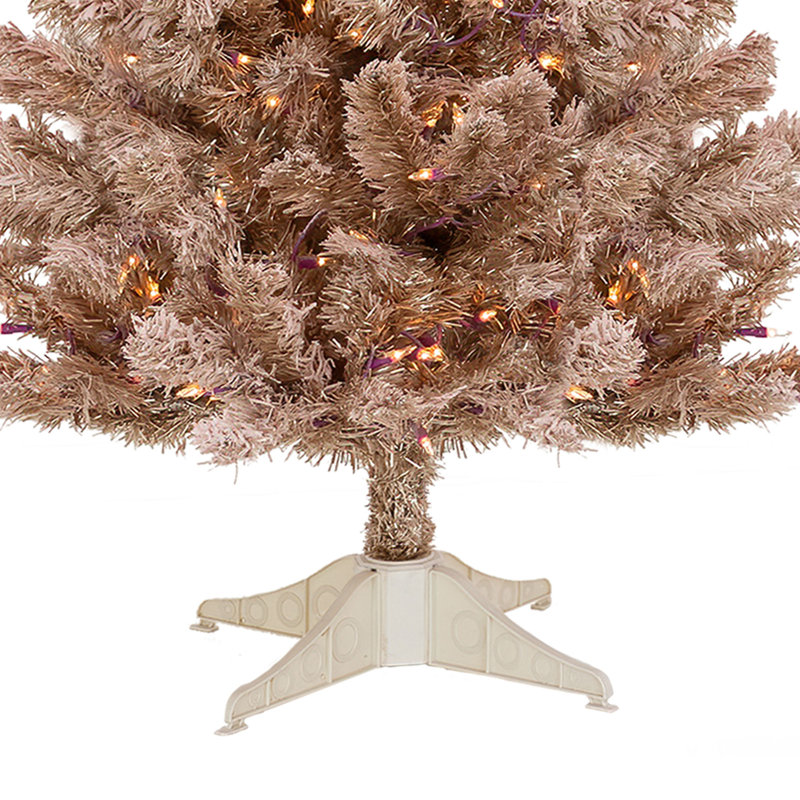 Easy Set-Up Lighted Pine Christmas Tree