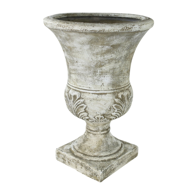 Valetta Handmade Urn Planter, White