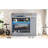 Gray Full Size Loft Bed With Smart Drawers, Shelves, Wardrobe And Customizable Led Lights For Adults' Bedrooms Drawers Hidden Compartment, Remote - Control Bedroom Style-128991914