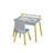Kids 2 Piece Rectangular Play Or Activity Table and Chair Set