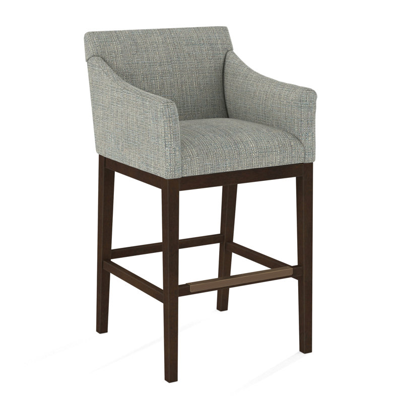 Upholstered Stool, 61650-33, Nutmeg