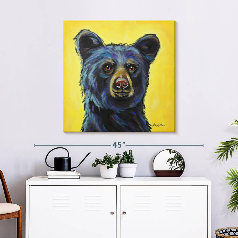 Corbeau ours noir Crowle, H 30 po x l 30 po