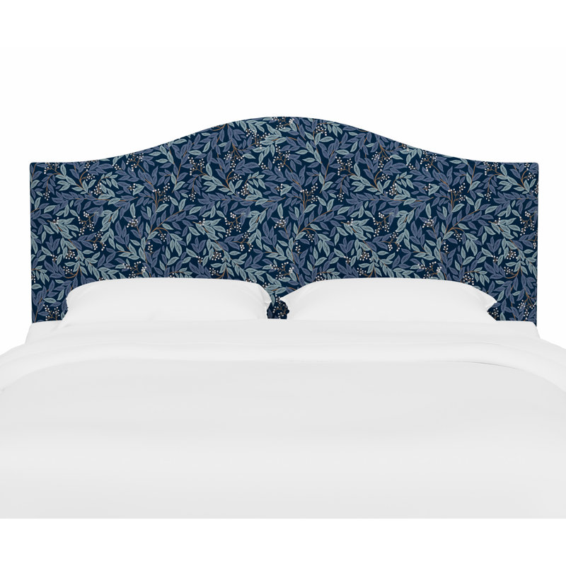 Tête de lit Mayfair, Très grand californien, Lin bleu marine RPC Willowberry