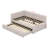 L-Shaped Upholstered Daybed With Pop Up Trundle And USB Ports-114200799