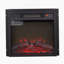 Foyer électrique encastrable 18 po 1400W 120V Support, conception multifonctionnelle