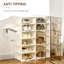 20 Pair Stackable Shoe Storage Cabinet