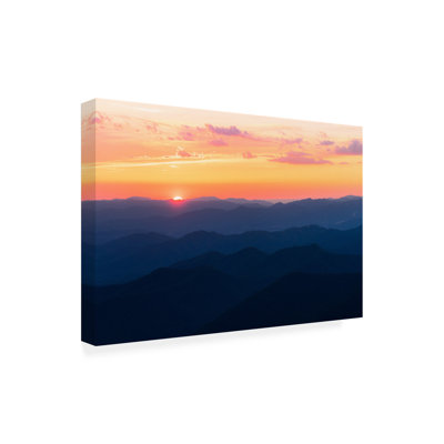 Art mural sur toile tendue - «North Carolina Summers» de Jared Kreiss pour décoration de salon, de chambre à coucher ou de bureau - 12 x 19