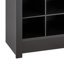 Étagère à chaussures Kahl 36 paires, l 23,5 po x H 72,5 po x P 13 po, grande armoire à chaussures avec 36 casiers, rangement compact, espresso-28331219