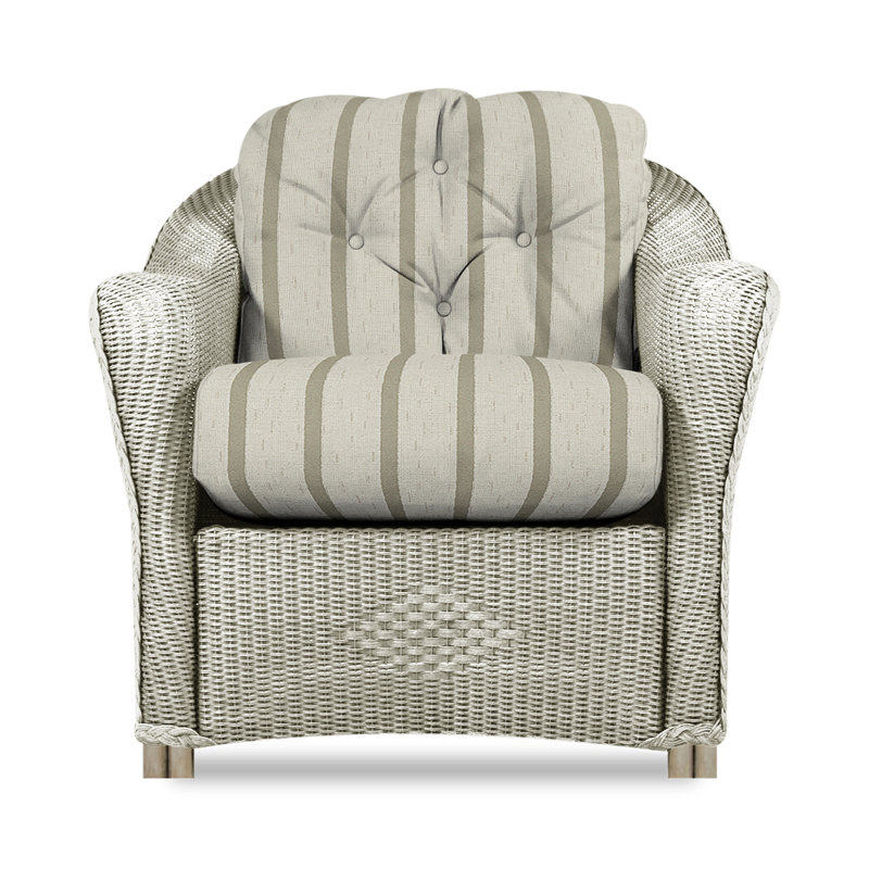 Reflections Outdoor Lounge Chair, Canvas Natural Sunbrella® Canvas, Linen
