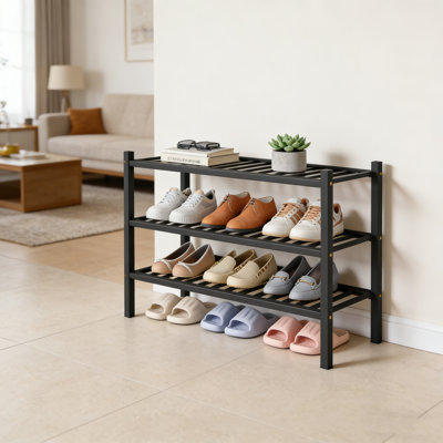 Bamboo Shoe Rack