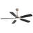 Modern 52 Inch Led Ceiling Fan With 110V 6 Speed Wind 5 Blades Remote Control Reversible DC Motor With Light-750371969-750371983