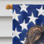 Polyester à 2 côtés 28 x 40 po drapeau maison-1879434713