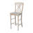 Demica Solid Wood Counter Stool