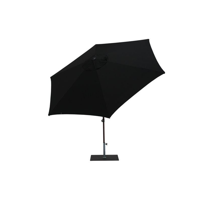 Aolaith 300cm Market Parasol, Black