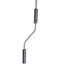 Pare-soleil de fenêtre de porte de patio - Auvent de 118 po avec résistance et support de fixation