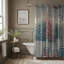 Watercolor Showers - Rideau de douche Premium-291704063