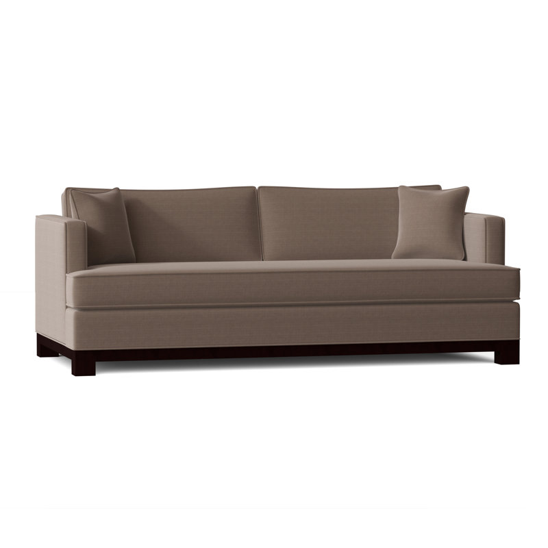 Cassidy Upholstered Sofa, Klein Dolphin, Natural, 84 Inches