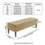 Safar Striped Ottoman Storage Bench – Upholstery Plush Velvet Shoe Bench with Black Turned Wooden Legs-520219412-521705319