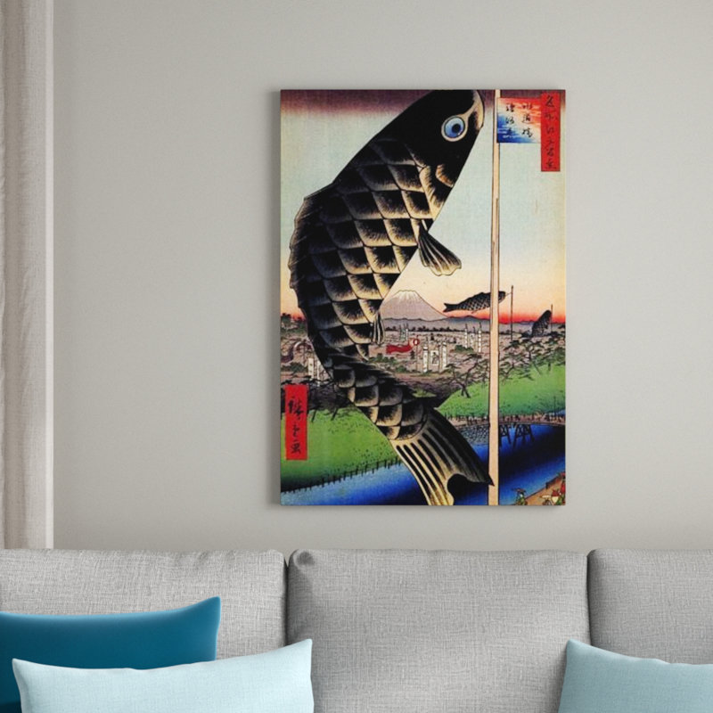 Hiroshige Utagawa - Wrapped Canvas Print