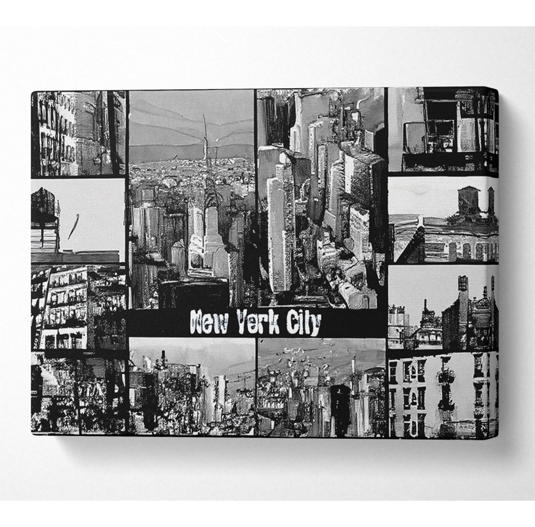 New York City Collage - Druck