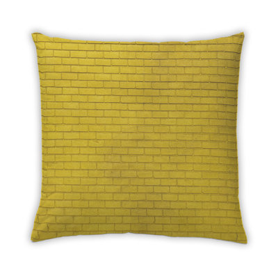 Colour Focus Yellow 87 Throw Pillow