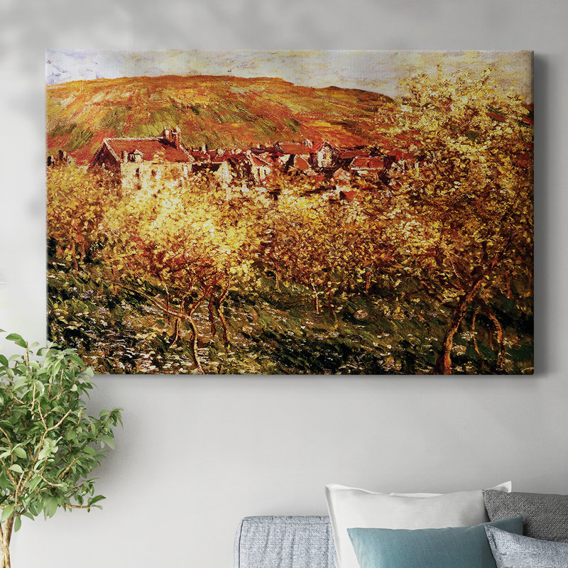 Monet - Toile tendue avec châssis, H 12 po x l 18 po