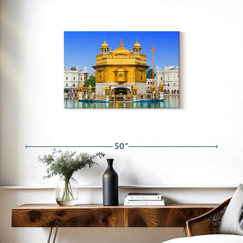 Temple d'or de Nicci Amritsar, H 20 po x l 30 po